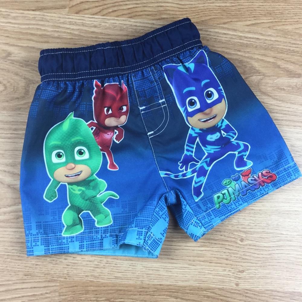 PJ Masks Toddler Boys Swim Trunks